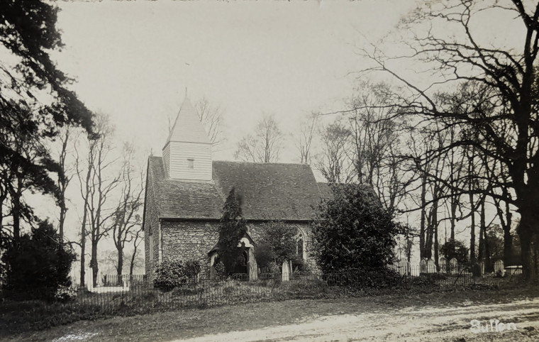 Sutton Church Post Card Copyright: William George