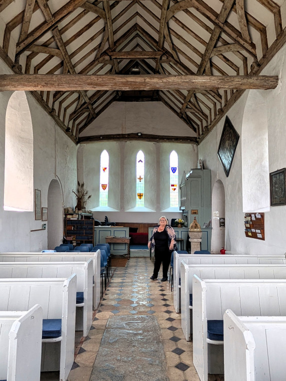 Tilty Church Looking towards West 17 June 2025 Copyright: William George