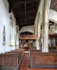 Bocking Church interior north aisle and roof 7 October 2025