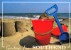 Southend Bucket and Spade Post Card 