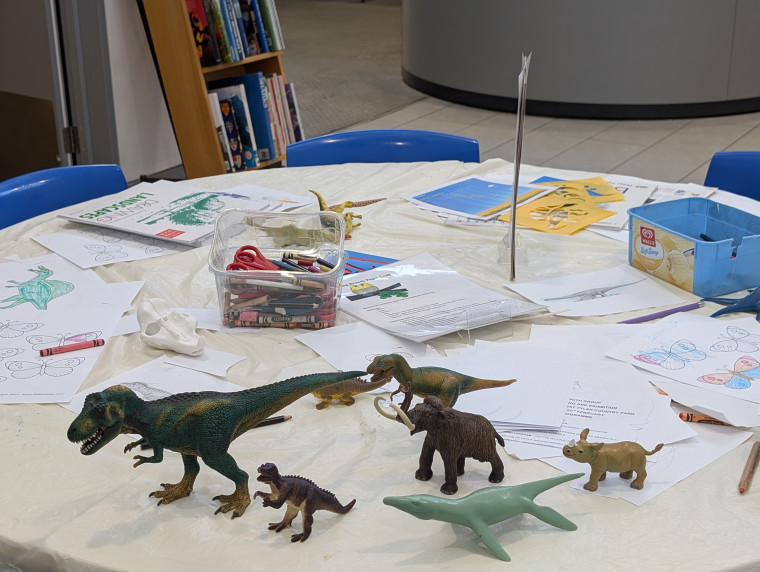 Essex Field Club Children Craft Table 4 October 2025 Copyright: William George