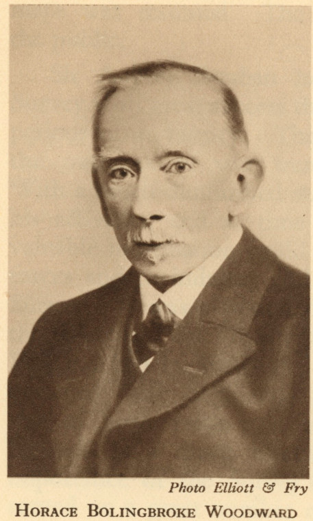Horace Bolingbroke Woodward 1848 to 1914 Geologist Flett 1937 Copyright: Flett 1937