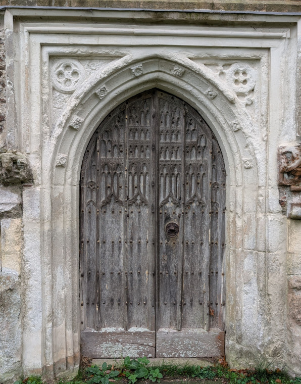 Great Bromley Church Door and Arch 15 November 2025 Copyright: William George