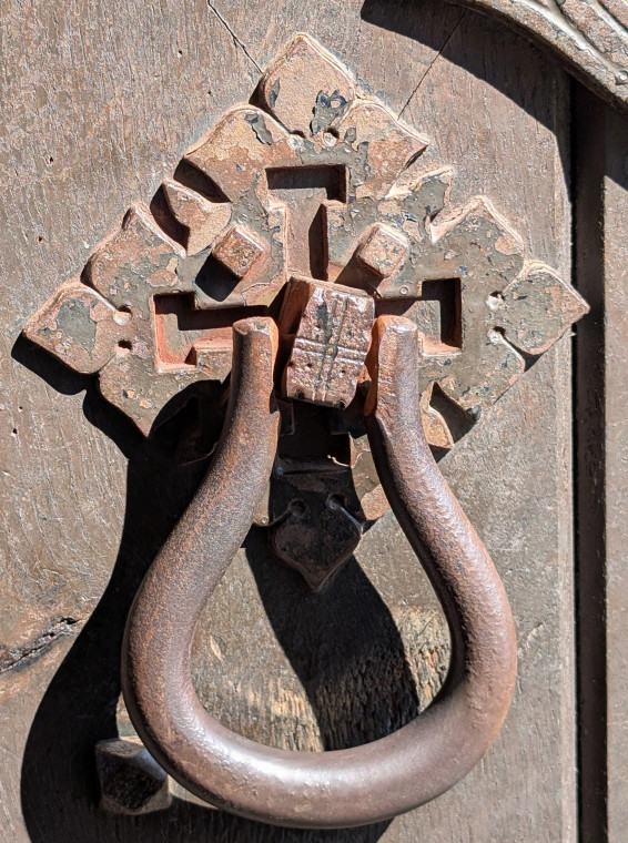 Romford Church Door Handle 3 April 2025 Copyright: William George