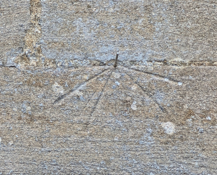 Castle Hedingham Church Sundial 8 August 2025 Copyright: William George