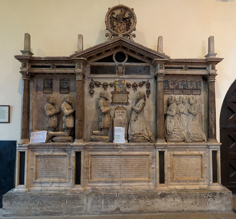 Romford Church Monument 6 3 April 2025 Copyright: William George