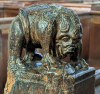Wendens Ambo Church Grotesque Wooden Beast 7 August 2022