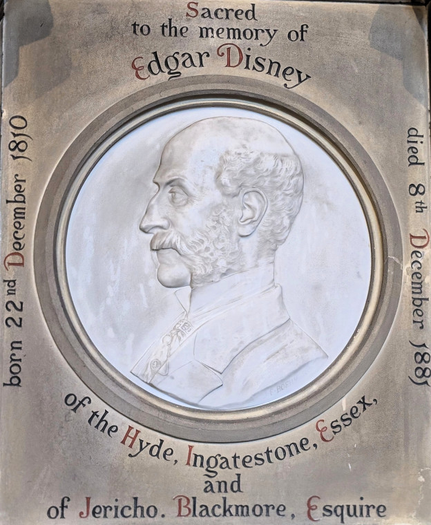 Fryerning Church Disney Memorial 31st May 2025 Copyright: William George