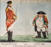Warley Camp 1795 two soldiers the longitude and the latitude 