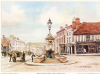 Halstead Market Hill Print 