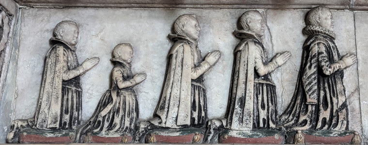 Abbess Roding Church G Capell children 17th September 2024 Copyright: William George