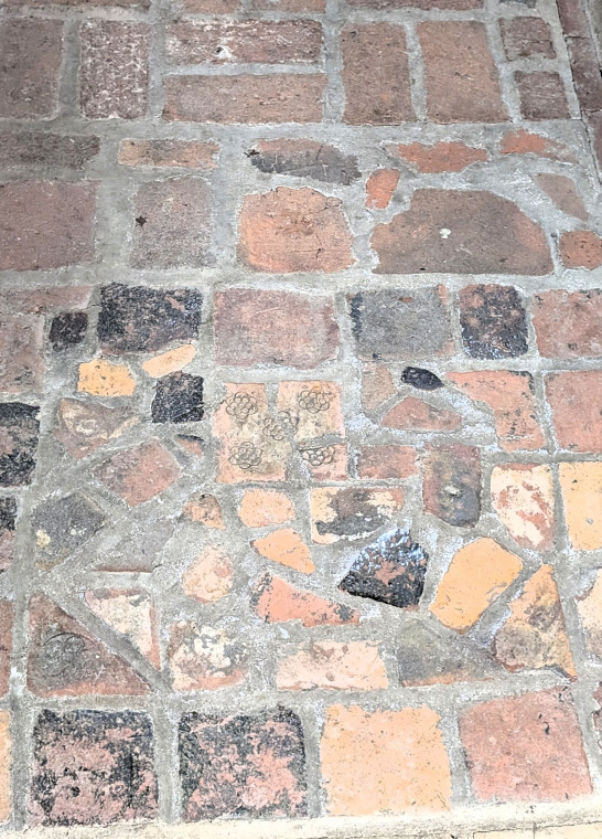 Tilty Church Floor Tiles 17 June 2025 Copyright: William George