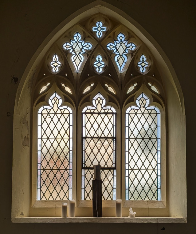 Matching Church Three Light Window 9th August 2025 Copyright: William George