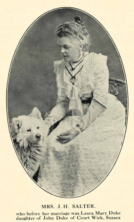 Mrs John Henry Salter Photograph Copyright: Salter Diaries