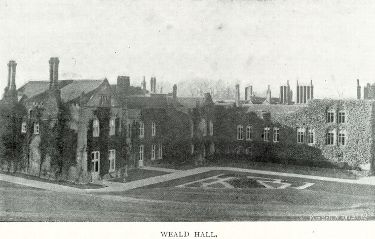 Weald Hall Country Seat 1897 Copyright: William George