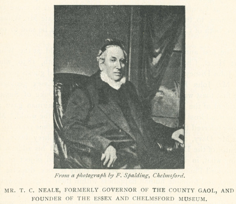 T C Neale Chelmsford Goal Governor Copyright: Essex Review 1893