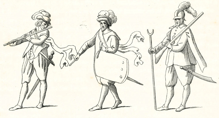 Soldiers Eastbury House James I Ogborne 1817 Copyright: Elizabeth Ogborne History of Essex 1817