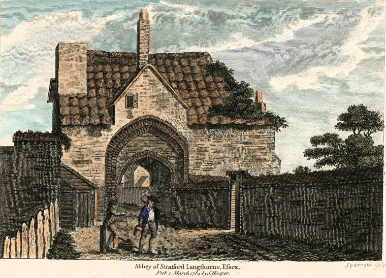 West Ham Abbey Stratford Langthorne 1784 S Hooper Copyright: S Hooper