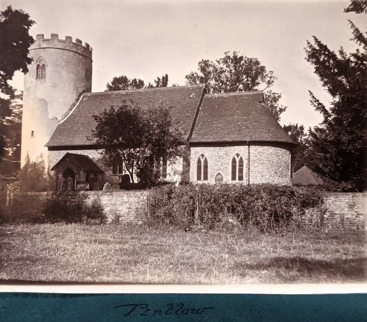 Pentlow Church Post Card Copyright: William George