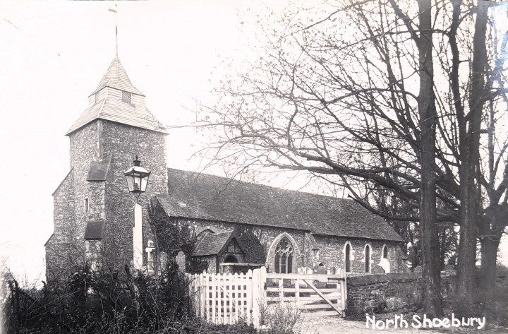 North Shoebury Church Post Card Copyright: William George