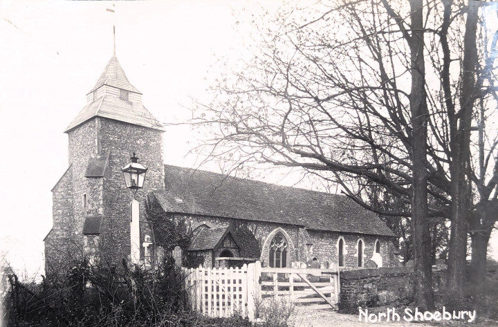 North Shoebury Church Post Card Copyright: William George