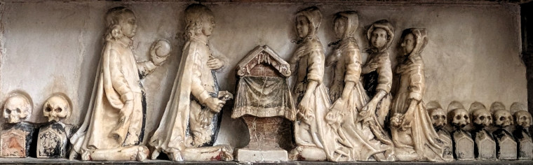 Clavering Church Monument F 5 August 2025 Copyright: William George
