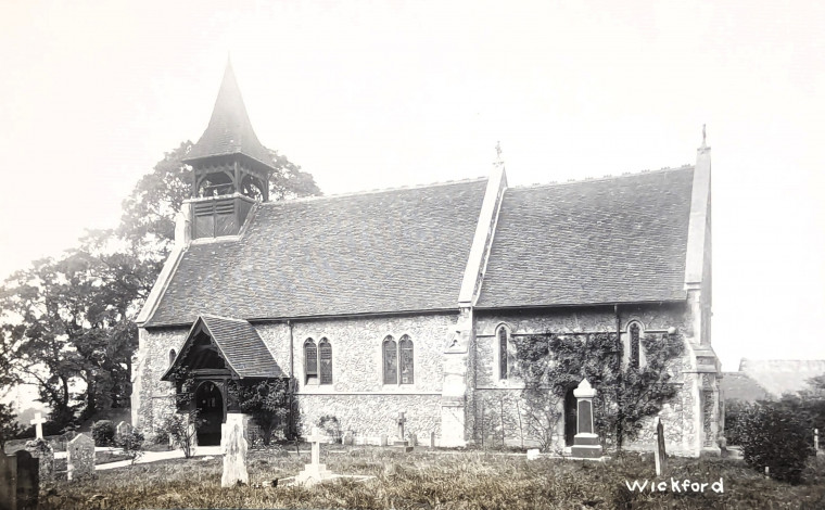 Wickford Church Post Card Copyright: William George