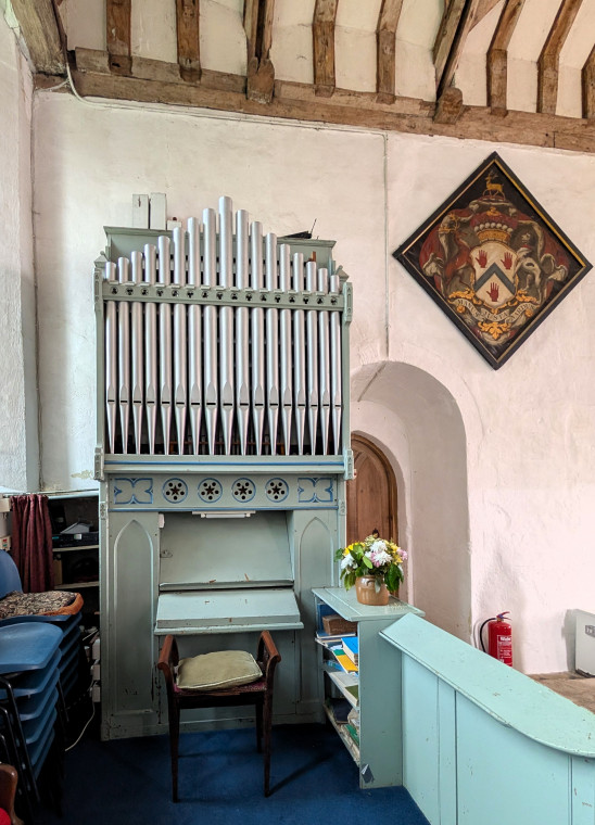 Tilty Church Organ 17 June 2025 Copyright: William George
