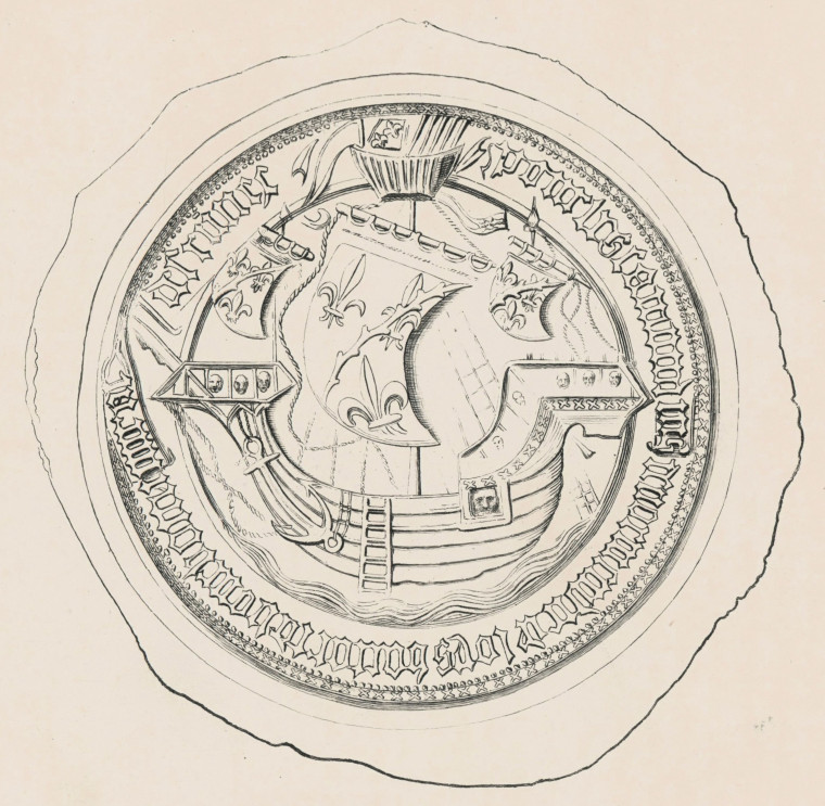 Saffron Walden Museum Seal 1845 Copyright: A C Girdlestone Fryer 1908