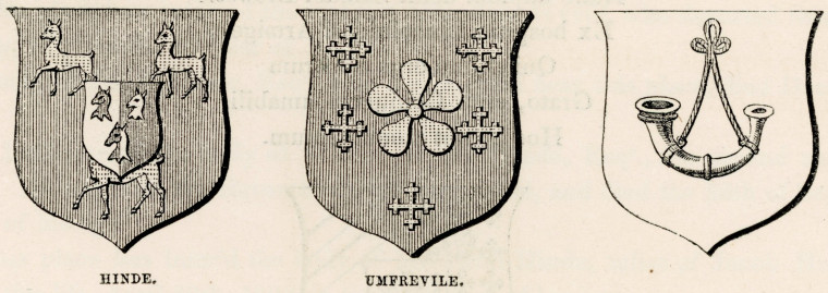 Langham Church Arms Suckling 1845 Copyright: Alfred Suckling Essex Antiquities 1845
