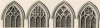 Lawford Church Windows Suckling 1845 