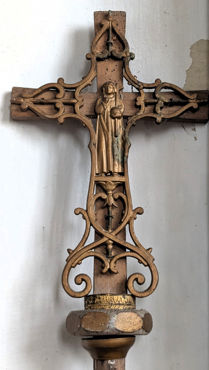 Tilty Church Decorated Cross 17 June 2025 Copyright: William George