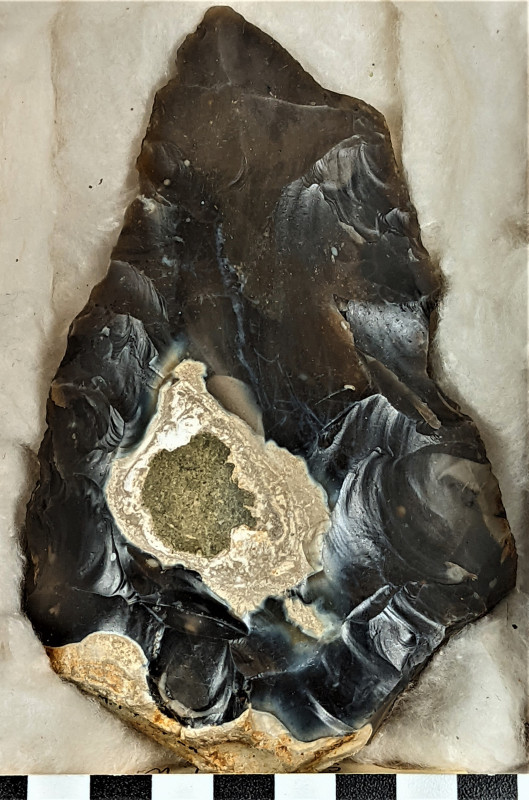 Acheulean handaxe 1a Copyright: William George