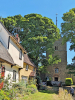 Wendens Ambo Cottages and Church Tower 7 August 2022