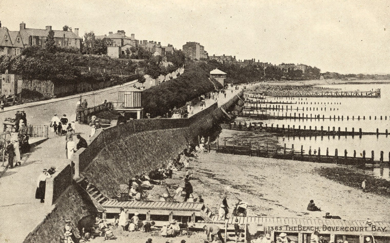 Dovercourt Bay The Beach Postcard Copyright: William George