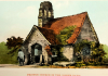 Frinton Church in the olden days post card 