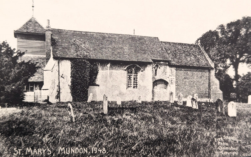 Mundon St Mary Church Post Card Copyright: William George