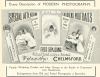 Chelmsford Fred Spalding Photographer 1908 Advert 