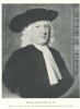 Samuel Dale 1659 to 1739 Black and White Portrait 