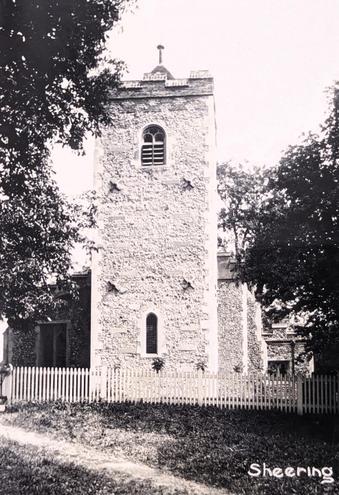 Sheering Church Post Card Copyright: William George