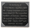 Clavering Church Slingsby Monument 5 August 2025