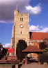 Rayleigh Church Tower Colour Postcard 