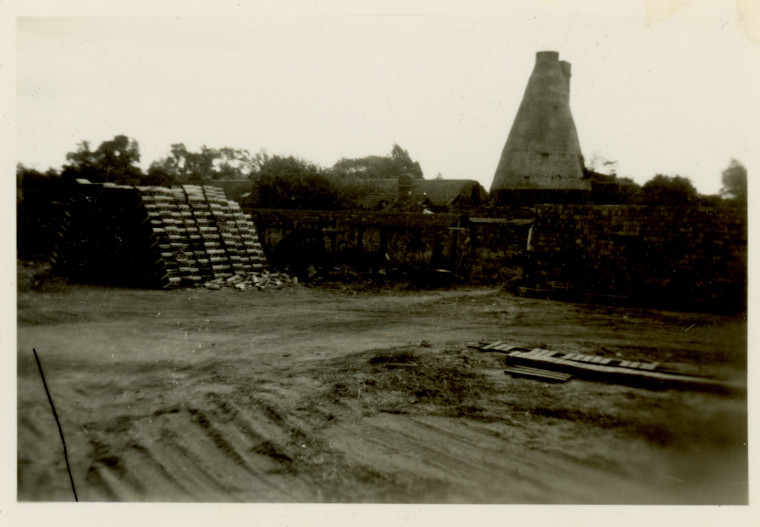 Woodham Mortimer Brick Works Kiln and Clay Pit 1954 Copyright: W C Gurton Rural Crafts in Essex