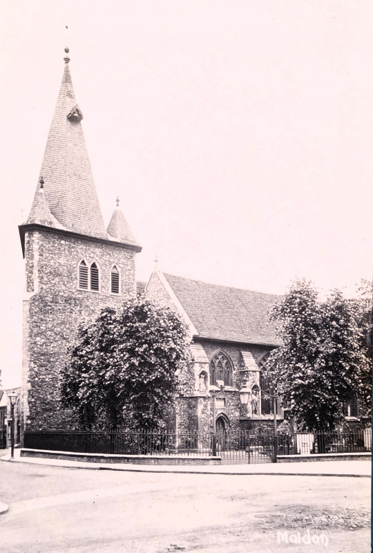Maldon Church Post Card Copyright: William George