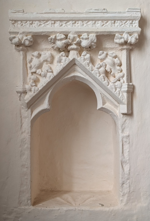 Great Bromley Church Piscina 15 November 2025 Copyright: William George