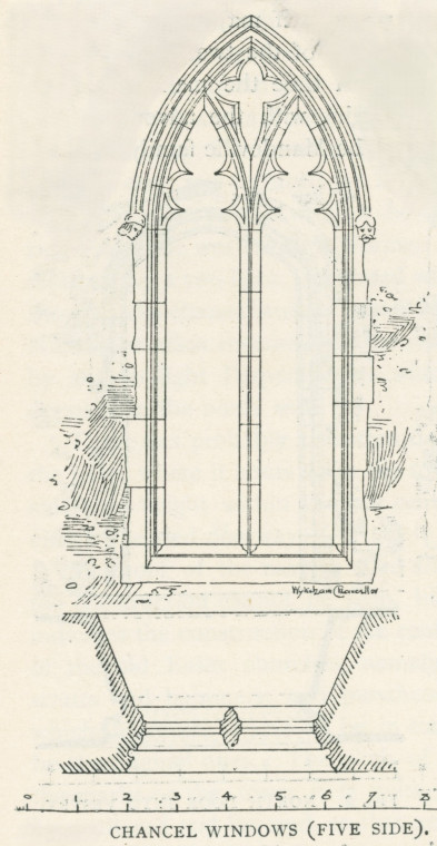 Great Leighs Church Chancel Windows 1893 Copyright: Wykeham Chancellor