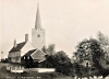 Great Burstead Church post card 