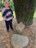 Tilty Sarsen and Puddingstone Boulders in Churchyard 4 
