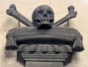 Hatfield Broad Oak Church Skull and Crossed Bones 2025