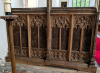 Clavering Church Rood Screen Base 5 August 2025